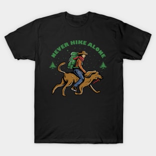 Never Hike Alone T-Shirt